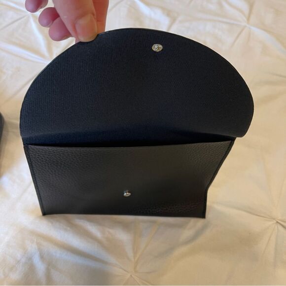 NWT Kenneth Cole Reaction Premstar Double Handle Black Purse Tote - Picture 13 of 13